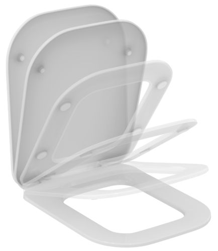 Ideal Standard Serie Tonic II WC-Sitz mit Absenkautomatik abnehmbar Nano Beschichtung wählbar