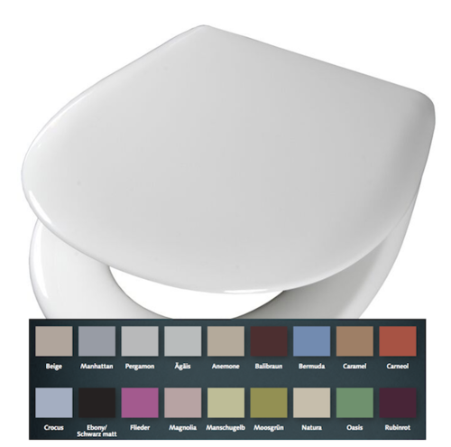Olfa WC Sitz Ariane abnehmbar Absenkautomatik Artfarbe und Nano Beschichtung wählbar