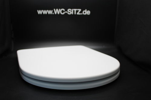 WC Sitz passend Alice Ceramica Form Weiß Matt Absenkautomatik wählbar